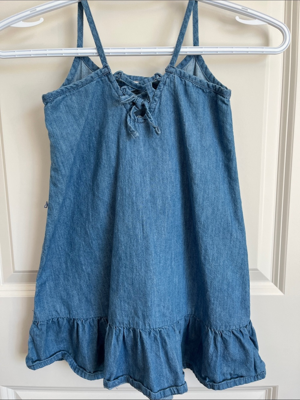 Place Light Denim Blue Casual Top Size XS